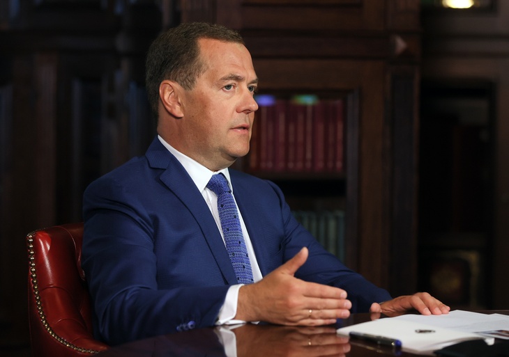 Заместитель председателя Совета безопасности Дмитрий Медведев.