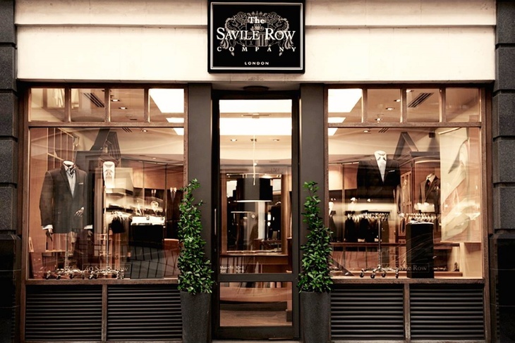 Витрина The Savile Row Company