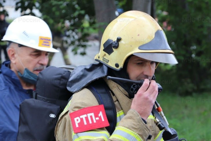 После взрыва газа в Москве госпитализированы два человека