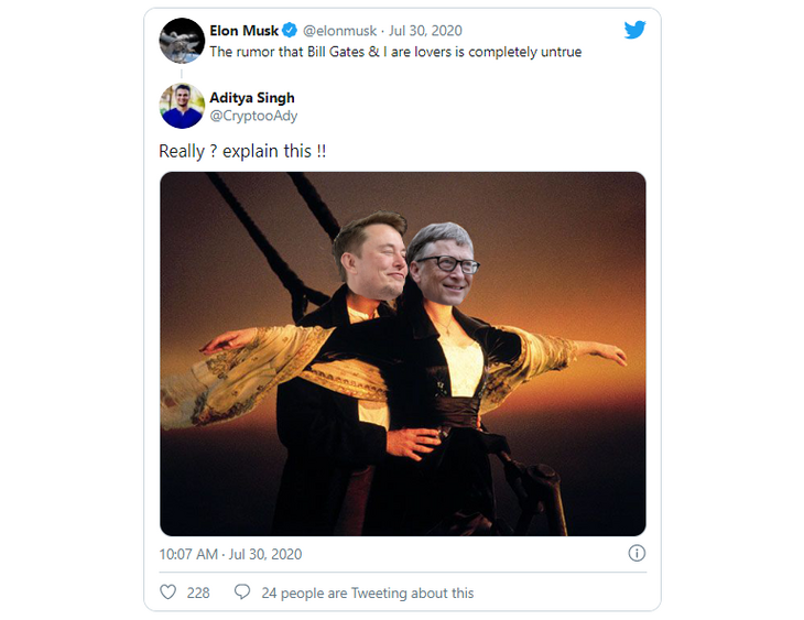 Публикация в Twitter