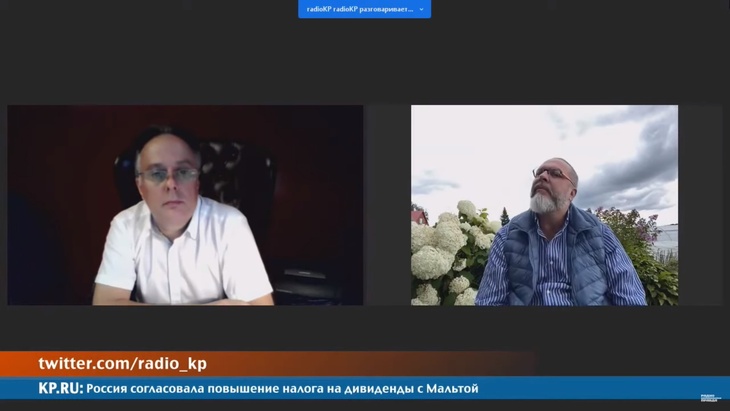 Программа в студии Радио КП