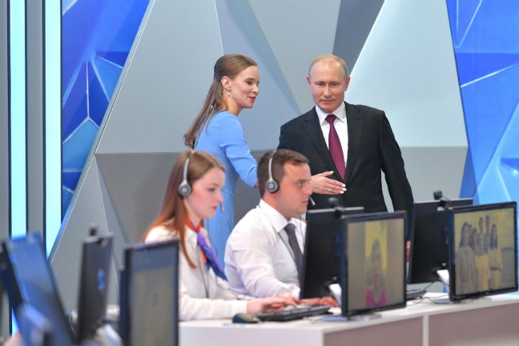 Песков назвал причины отмены «Прямой линии» с Путиным в этом году