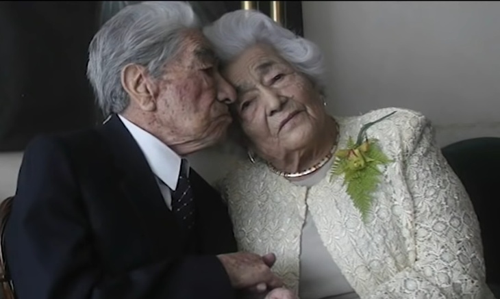 Мужчина дольше всех прожил в браке и умер в 110 лет