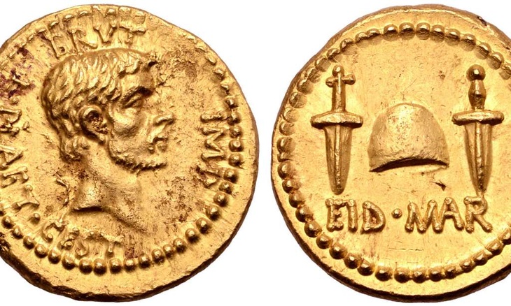 И ты, Брут: монету в честь убийства Цезаря продали за 3,5 миллиона долларов