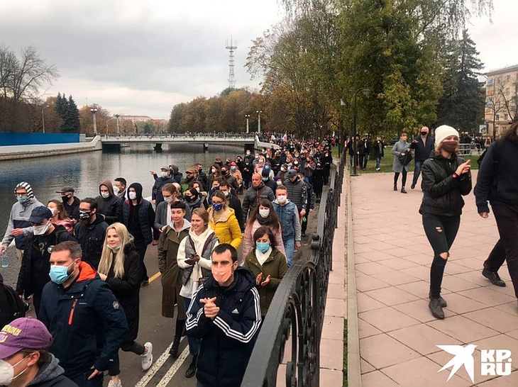 В Минске начался «последний и решительный» марш протеста