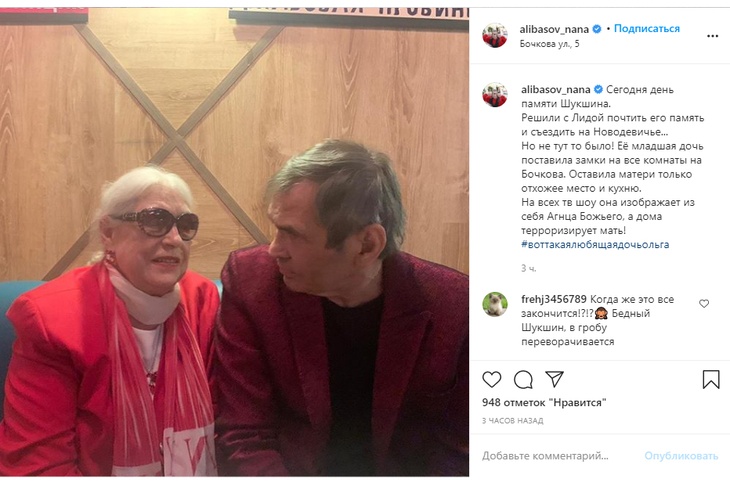 «Осталось отхожее место и кухня»: Шукшина лишила мать части квартиры