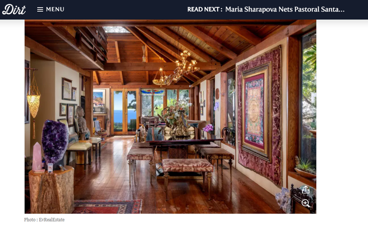 Ковры на стенах: Шарапова купила ранчо за девять миллионов долларов