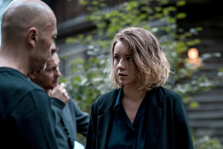 Кадр со съемок фильма "Вторжение", 2019г. 