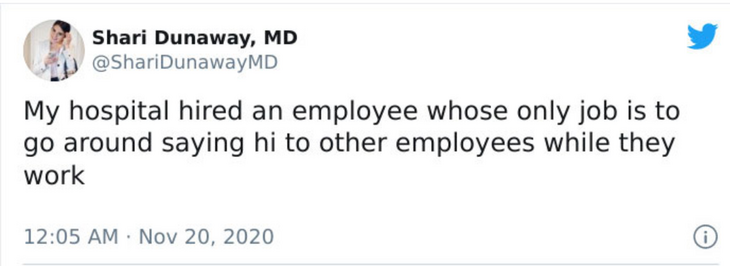  Хвостатый медбрат: пса приняли на работу в больницу