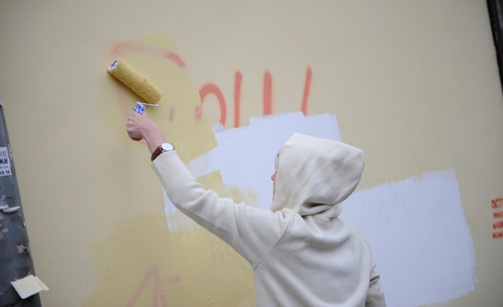 «Апчхи!»: художник Бэнкси оставил новое граффити