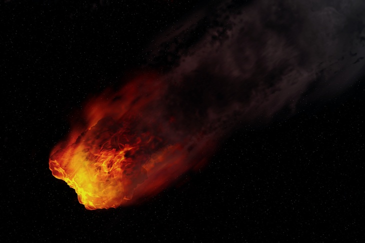 За несколько дней до конца 2020 года на Китай упал 10-тонный метеорит