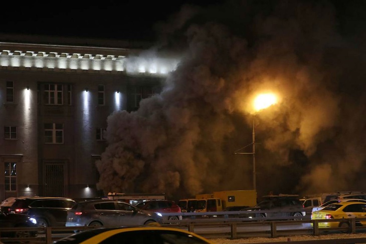 ЧП в Москве: горит коллектор протяженностью 6, 5 км