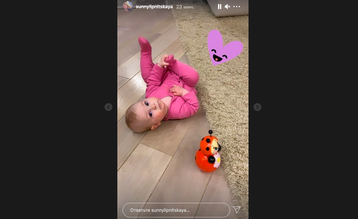 «Одно лицо»: дочь Липницкой растет ее копией 