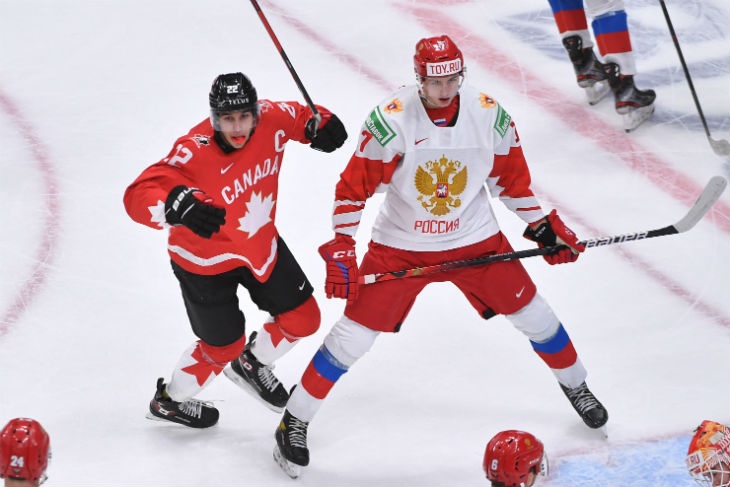 Сборная России разгромно уступила канадцам в полуфинале МЧМ