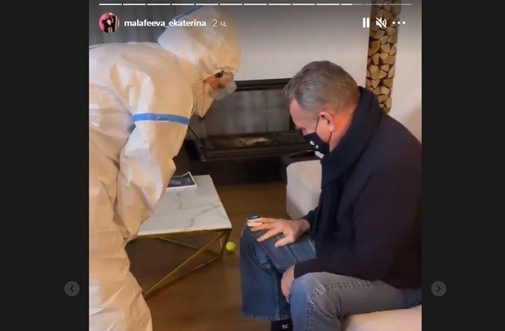 Вячеслава Малафеева госпитализировали с поражением обоих легких