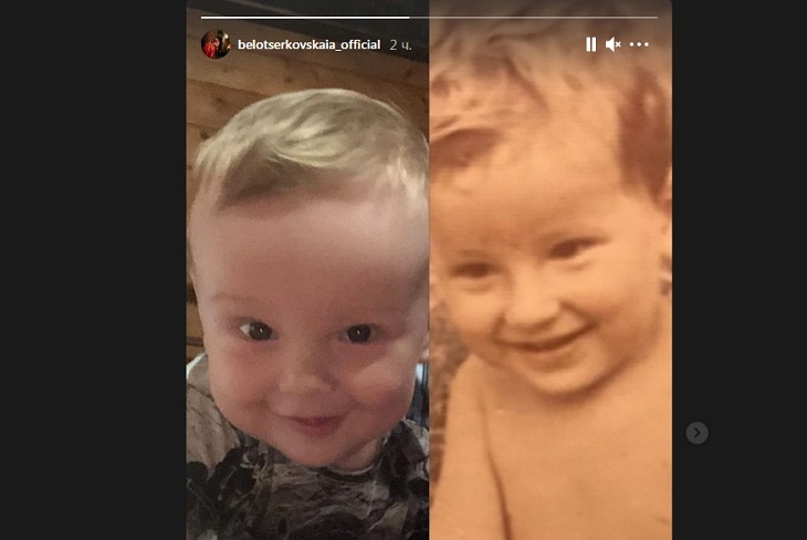 Как две капли: вдова Грачевского показала снимки сына и режиссера в детстве