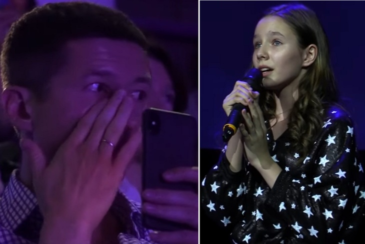 Алдонин не сдержал слез, когда дочь запела песню Началовой: фото