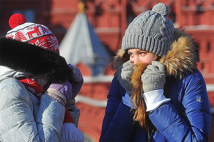 Сибирские морозы в Москве и не думают отступать