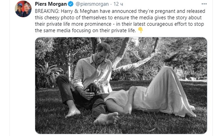 «Еще одно усилие остановить СМИ»: Меган и Гарри осудили за попытку пиара на беременности