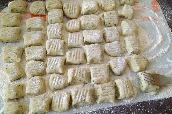 Сырые ньокки