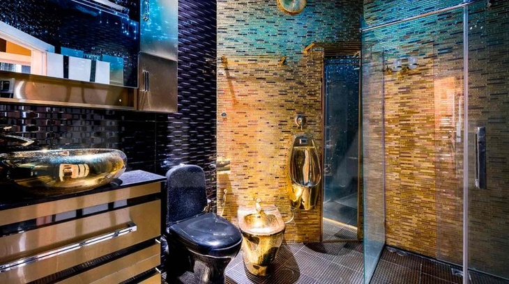 Золотой унитаз и портреты на полу: Алибасов сдает квартиру из-за безденежья 