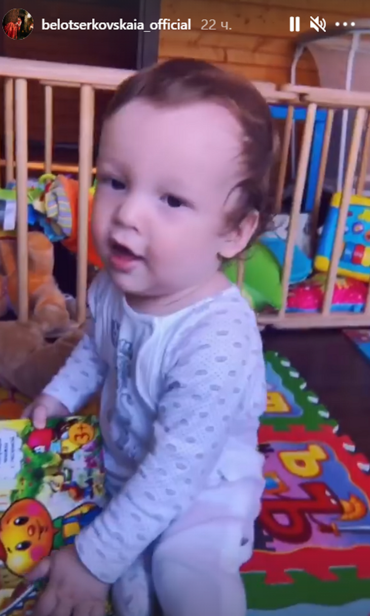 Заметно подрос: вдова Грачевского показала сына за играми