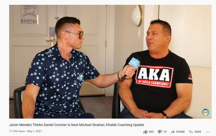 «Сразу схватился за лоб»: тренер Нурмагомедова рассказал об ошибке бойца