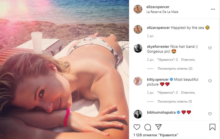 Племянница принцессы Дианы опубликовала фото топлес