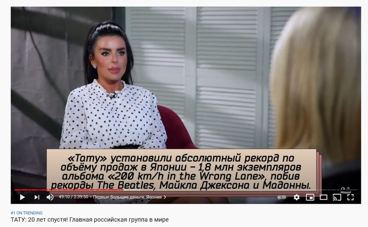 «Мы пришли и сказали "мало"»: солистки «Тату» рассказали о своих самых больших заработках