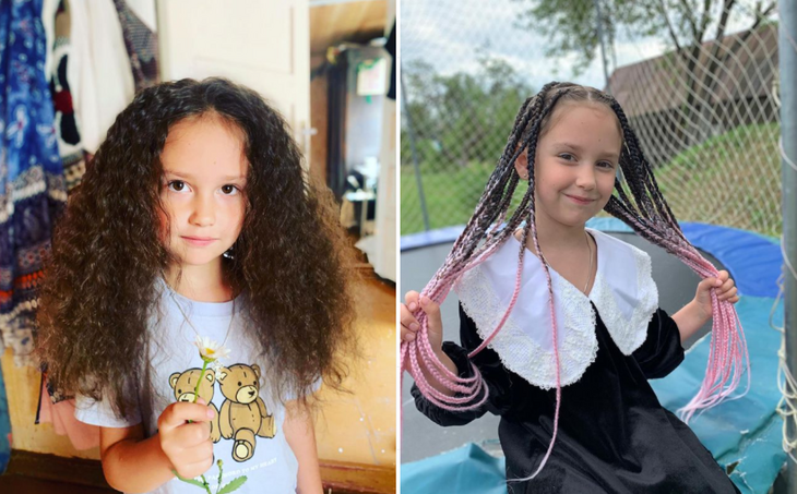 «Да это же Агата маленькая!»: Муцениеце сменила имидж пятилетней дочери