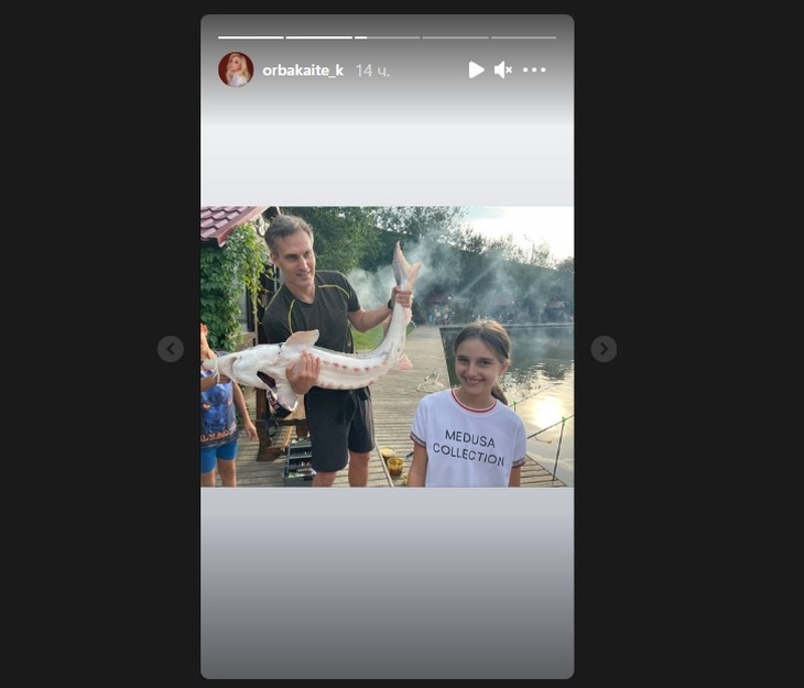 Отличный улов: Орбакайте показала, как ее муж и подросшая дочь вместе проводят время