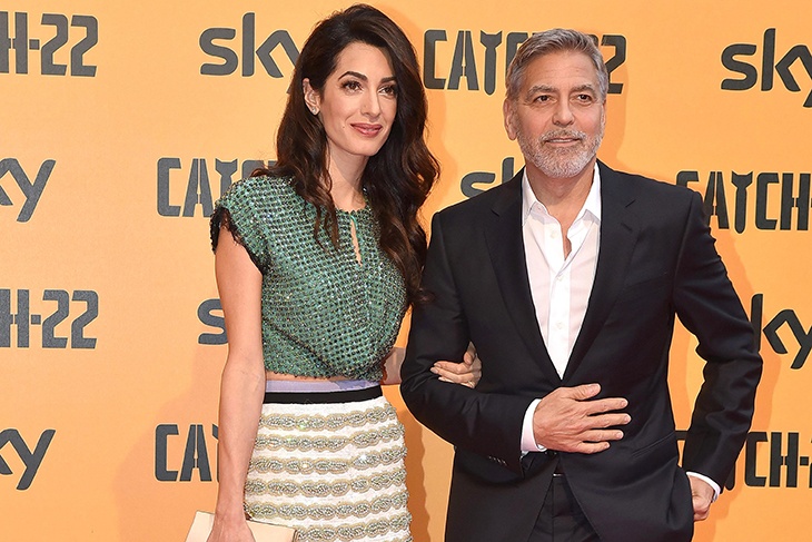 Информация о беременности жены Джорджа Клуни оказалась слухами