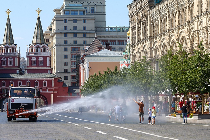 Москву и ряд областей юга Центральной России ждет аномальная жара