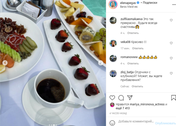 «Вы ждете прибавления?»: странный аппетит Елены Летучей привлек внимание подписчиков