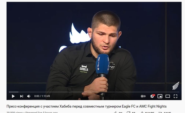 Нурмагомедов назвал ринг-герлз самыми ненужными людьми в единоборствах