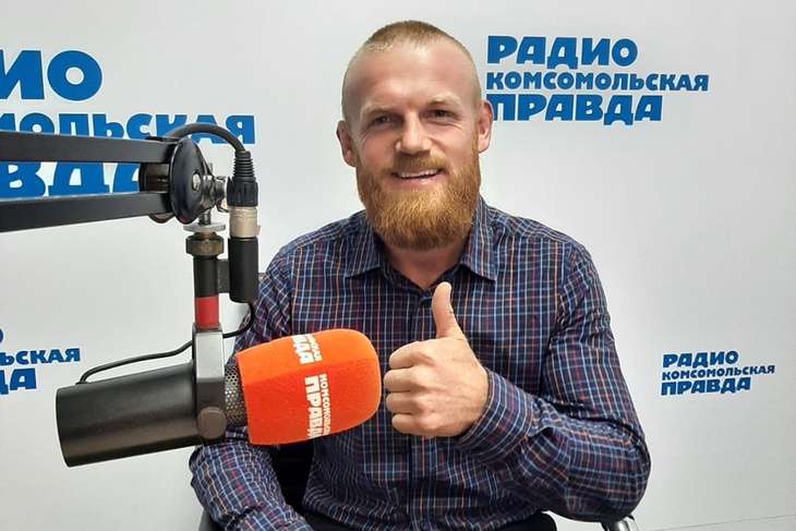 Вячеслав Анисимов в гостях у Радио "Комсомольская правда" в Красноярске