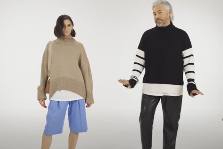 «Облегающее — это антитренд»: Брежнева после советов Рогова облачилась в свободный свитер