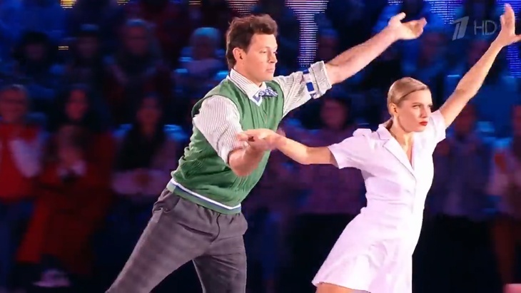 Милохин, Бородина, Муцениеце и Пресняков: как звезды выступили в новом «Ледниковом периоде» 