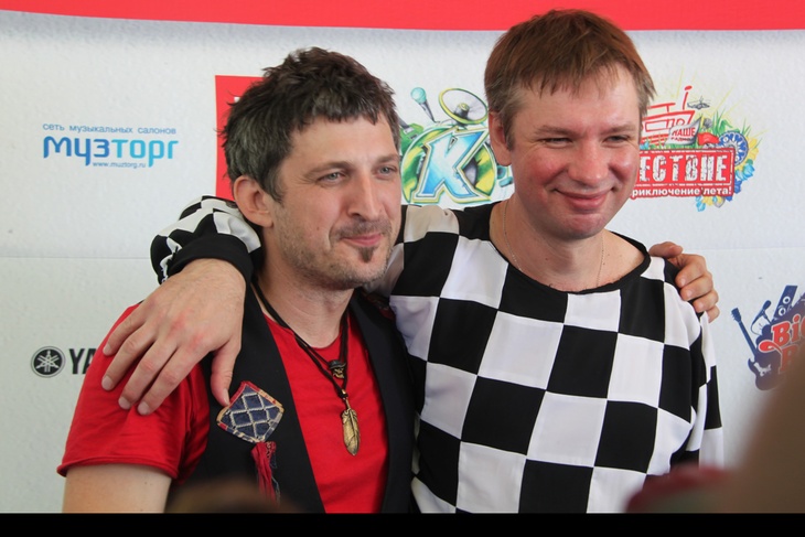Участники группы «Ундервуд» - Максим Кучеренко и Владимир Ткаченко