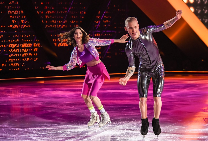 Милохин на «Ледниковом периоде» заявил, что может зазнаться из-за Медведевой: видео