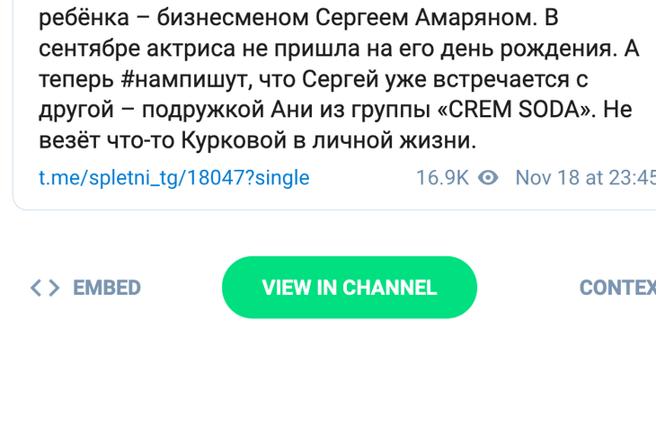 Куркову подозревают в расставании с отцом ее ребенка