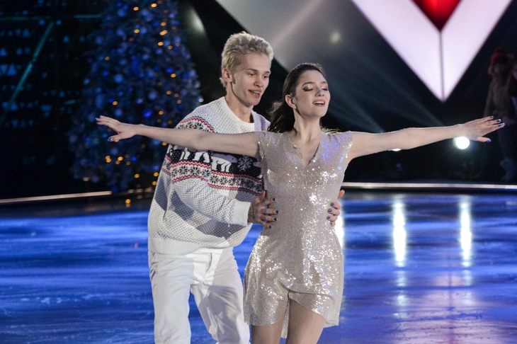 Муцениеце на шесте, а Милохин целуется с Медведевой: чего ждать в полуфинале «Ледникового периода»