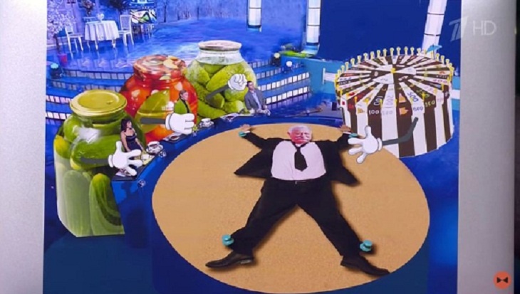 «Барабан раскручивает Якубовича, огурцы дарят людей»: Ургант высмеял перезапуск шоу «Поле чудес»