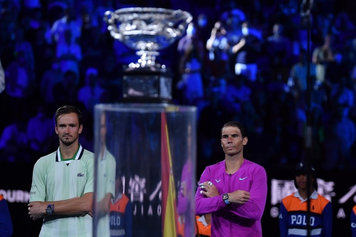 Медведев и Надаль получили астрономический гонорар за финал Australian Open — 2022