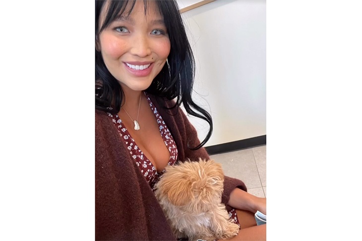 Красотка-жена Цекало показала пушистый комочек: фото