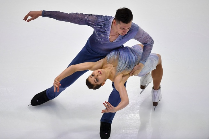 Видео, как Мишина и Галлямов заворожили своей нежнейшей короткой программой на Олимпиаде-2022