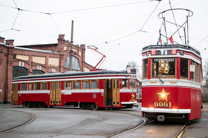 По Петербургу будут курсировать современные трамваи, стилизованные под ретро