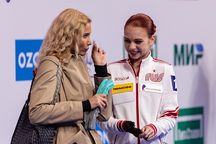 Этери Тутберидзе и Александра Трусова