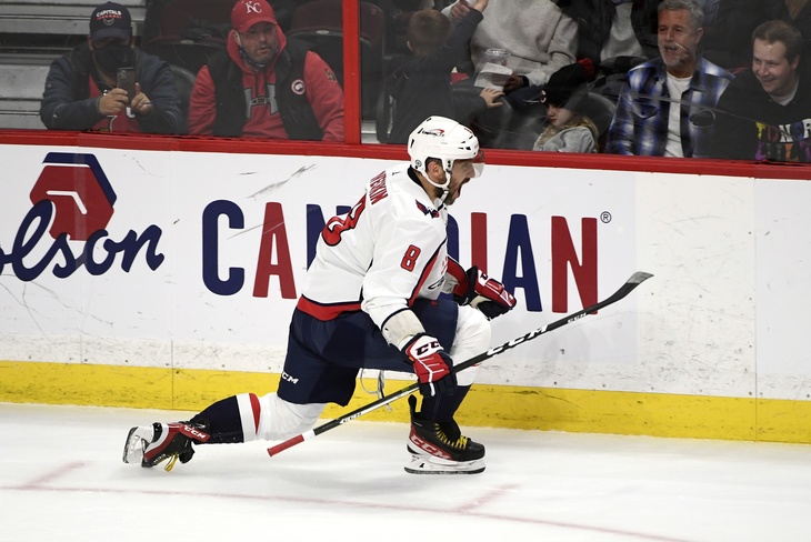 Овечкин догнал Ягра в списке лучших снайперов в истории НХЛ