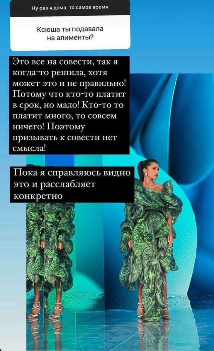 «Это на совести»: почему Бородина отказалась от алиментов